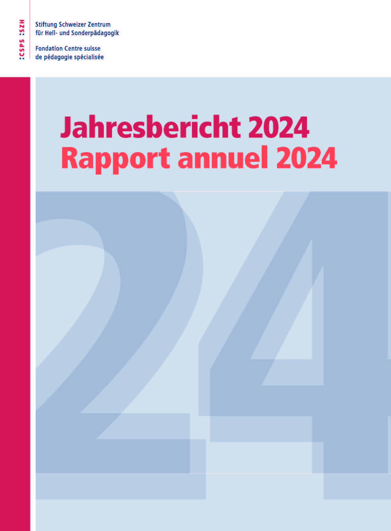  Jahresbericht SZH 2024 